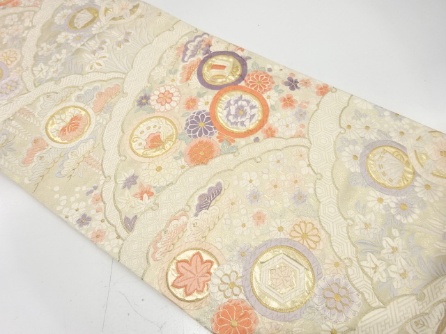 Japanese Kimono / Fukuro Obi Silk